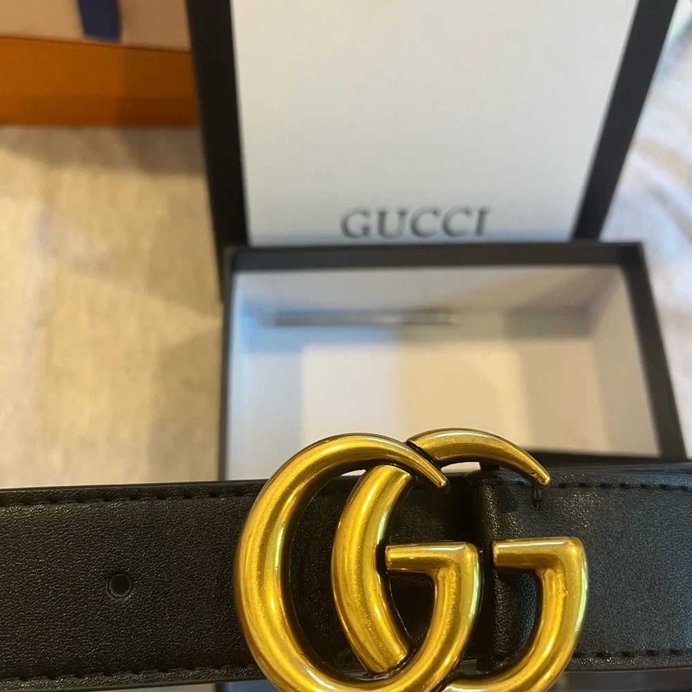 Gucci GG logo belt unisex 110cm